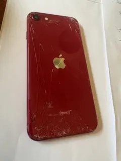 画面割れ iPhoneSE (第2世代) PRODUCT(RED) 128GB