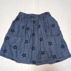 120〜122★トミーヒルフィガー★星柄刺繍！デニムスカート★