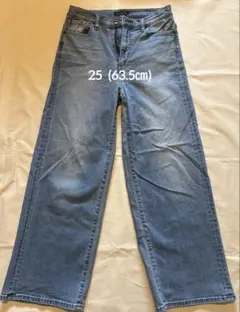 ユニクロ レディース パンツ デニム 25