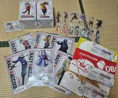 一番くじ crazy raccoon セミコンプリート