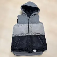 AZUL フード付きダウンベスト 150