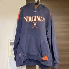 NIKE ナイキ　パーカー　古着　ビンテージ ネイビー/オレンジ