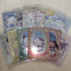 サンリオキャラクターズ　ウエハース　７　メタリックプラカード　１２枚