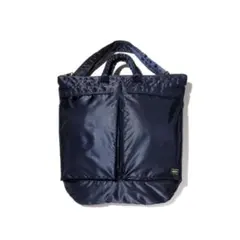 新品タグ付】ミナペルホネン×PORTER タンバリン ネイビー トートバッグ