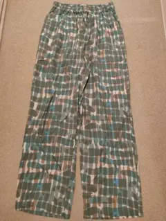 柄リラックスフィットパンツ、メンズ、 カジュアル、イージー