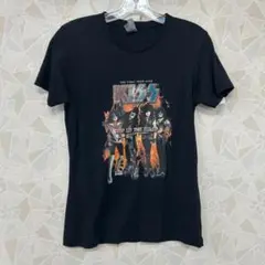 KISS キッス END OF THE ROAD TシャツL ブラック バンド