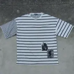 semanticdesign ボーダー Tシャツ (L)のサムネイル