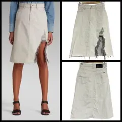 【値下げok】G-STARRAW ジースターロウ デニム スリットスカート