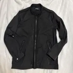 diesel ライダースジャケット　ブラック　S size