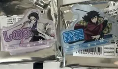 鬼滅の刃 お名前バッジコレクション 冨岡義勇　胡蝶しのぶ