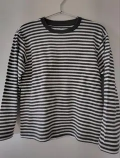 無印良品 ストライプ 長袖Ｔシャツ Ｓサイズ MUJI