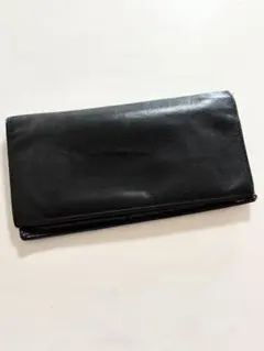 BALENCIAGA パイピング ブラウン レザー 長財布 - メルカリ