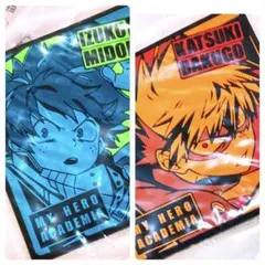 ヒロアカ 爆豪勝己 緑谷出久 ラバスト セット ②