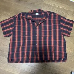 ELEMENT 赤黒チェック ネルシャツ XL
