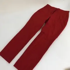 ZARA ザラ　赤パンツ　テーパードパンツ　ヘッド　EUR34 USA2