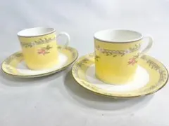 TIFFANY&Co. ティファニー カップ＆ソーサー 2客セット