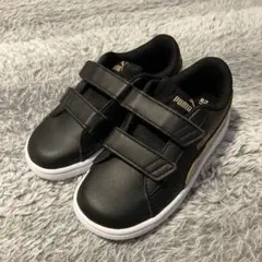 PUMA ブラック スニーカー ベルクロ