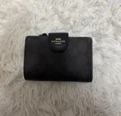 COACH 2つ折り財布 ブラウン