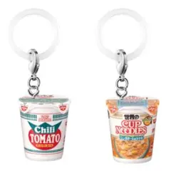 日清カップヌードル めじるしアクセサリー【チリトマト・ラクサ】