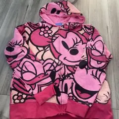 東京ディズニーリゾート ミニーマウス パーカー L レディースパーカー