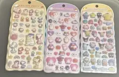 コットンパフィー　サンリオ　スヌーピー　ベイマックス　人気3点セット