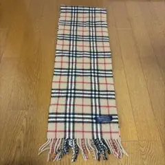 BURBERRY LONDON マフラー ラムウール チェック柄
