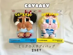 新品✴︎クライベイビー(CRYBABY)✴︎ミニクロスボディバッグ✴︎2点セット