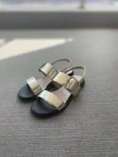 oriental traffic シルバー ベルトサンダル