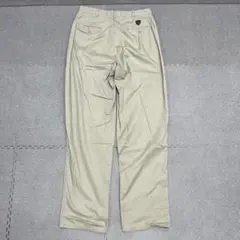 583 USA製POLOワッペン深股上2タックワイドリラックスクラシックゴルフ