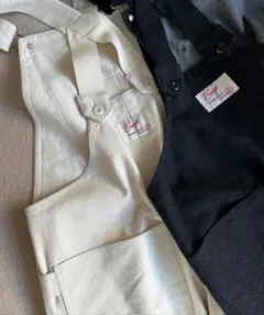 Crisp トムコラ 大人気オーバオール【ブラック】