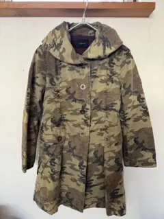 カモフラージュ フード付き ミリタリージャケット