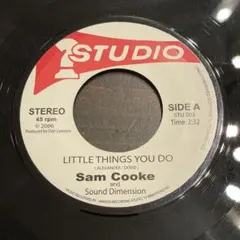 Sam Cooke Little Things You Do 7インチ レコード