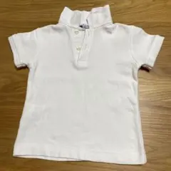 ドレッサージュ　ホワイト ポロシャツ 90cm