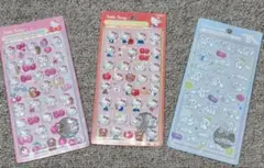 ボンボンドロップ風 シール3枚 キティ/シナモ