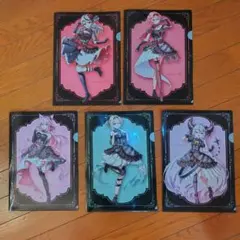 hololive ホロックス A４クリアファイル 5枚セット まとめ売り