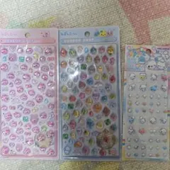 ボンボンドロップシール　あわわちゃん　しずくちゃん