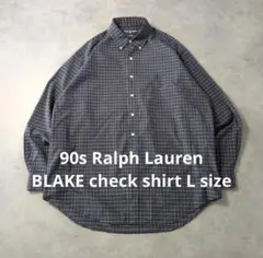 Ralph Lauren BLAKE チェックシャツ L
