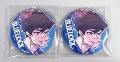 ブルーロック 烏旅人 原画 浴衣 缶バッジ 2個セット