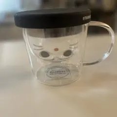 スターバックス ハロウィン2024ダブルウォールグラスマグ296ml