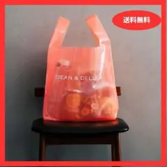 DEAN & DELUCA ショッピングバッグ EVA コーラルオレンジ未開封