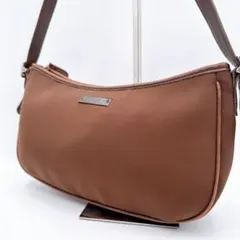 【美品】希少激レア　オールドコーチ　ショルダーバッグ　軽量　ブラウン　チャーム