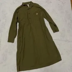 DANTON ダントン ワンピース タイプライター プルオーバー シャツ S