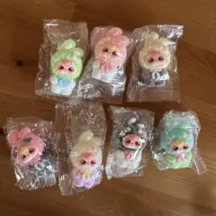 ベイビースリー ミニフィギュア 7点セット うさぎ 着ぐるみ まとめ売り