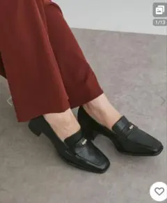 EVOL コインローファー レディース 24cm ブラック