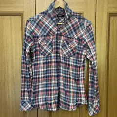 BURBERRY BLACK LABEL チェックシャツ サイズ2のサムネイル