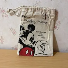 ミッキーマウス＆ミニーマウスの巾着