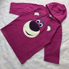 【ディズニー】トイ・ストーリー ロッツォ パーカー Mサイズ 5分袖〜7分袖