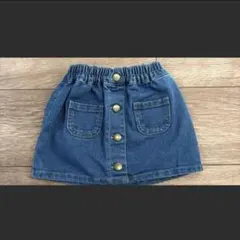 デニムスカート サイズ80センチ 西松屋