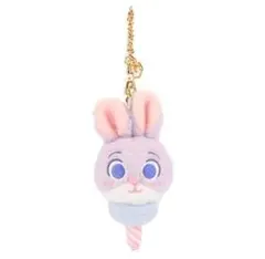 ズートピア　ジュディ　マスコットキーホルダーアイスキャンディーモチーフ