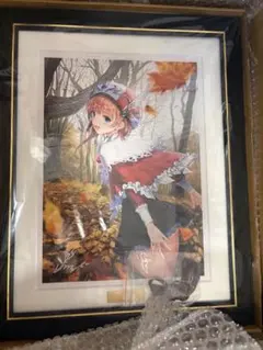ロウきゅーぶ！複製原画 蒼山サグ てぃんくる 大電撃文庫展 袴田ひなた